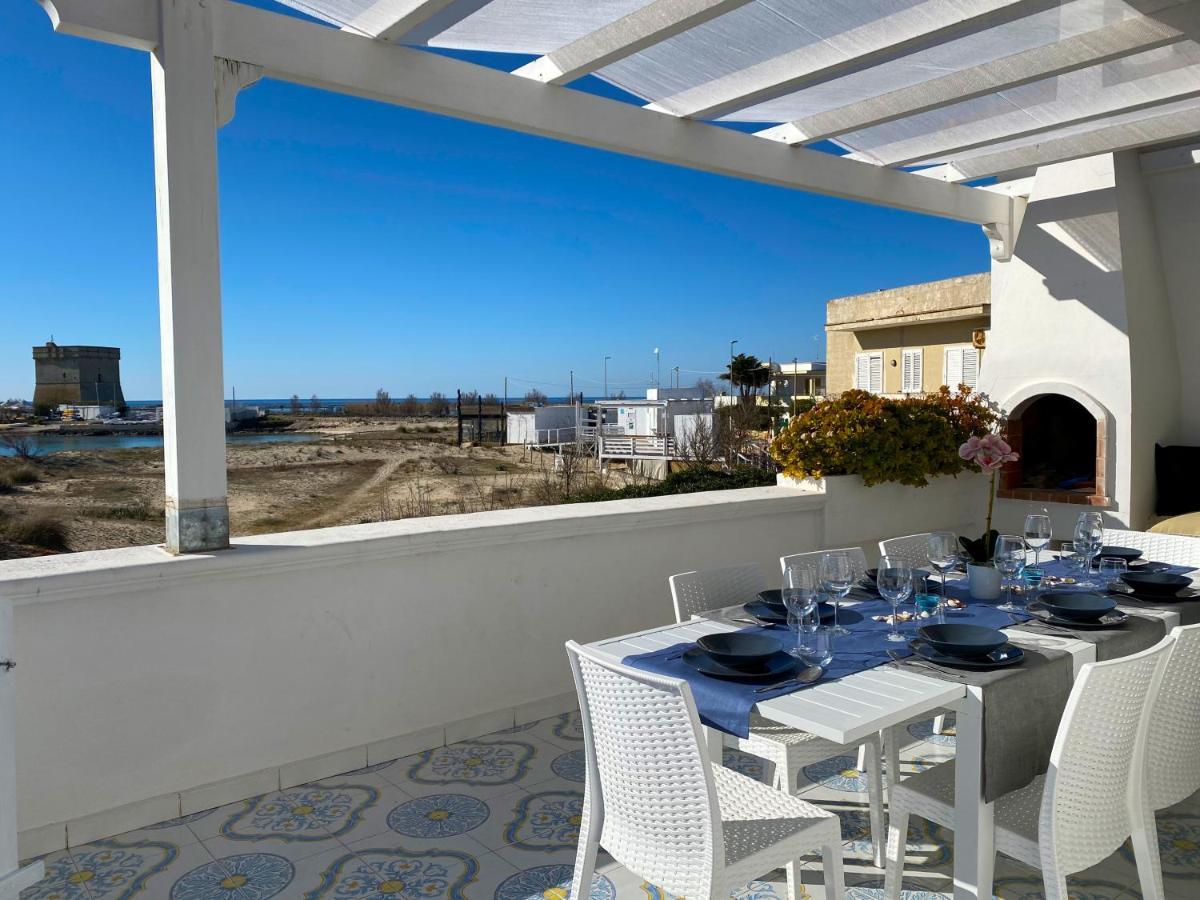 Villa Incanto-Primo Piano- Vista Mare By Cala Salento Porto Cesareo Kültér fotó